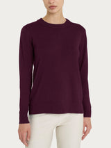 Maglia girocollo Four Seasons Viola Donna - Ragno