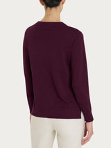 Maglia girocollo Four Seasons Viola Donna - Ragno