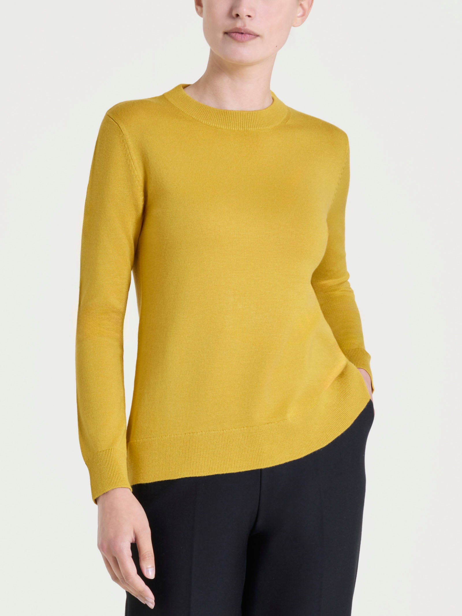 Maglia girocollo Four Seasons Gialli Donna - Ragno