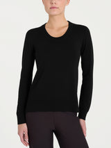 Maglia con scollo madonna Four Seasons Neri Donna - Ragno