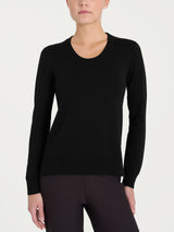 Maglia con scollo madonna Four Seasons Neri Donna - Ragno