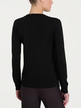 Maglia con scollo madonna Four Seasons Neri Donna - Ragno