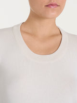 Maglia con scollo madonna Four Seasons Bianchi Donna - Ragno