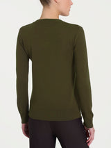 Maglia con scollo madonna Four Seasons Verdi Donna - Ragno