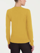 Jersey con cuello «madonna» Four Seasons Amarillos Mujer - Ragno