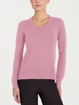 Jersey con cuello «madonna» Four Seasons Rosa para mujer - Ragno