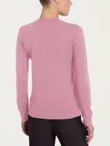 Jersey con cuello «madonna» Four Seasons Rosa para mujer - Ragno