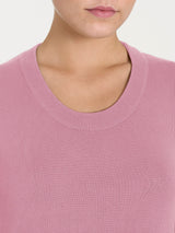 Jersey con cuello «madonna» Four Seasons Rosa para mujer - Ragno