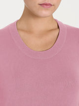 Maglia con scollo madonna Four Seasons Rosa Donna - Ragno