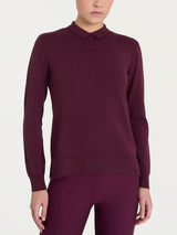Polo Four Seasons morado para mujer - Ragno