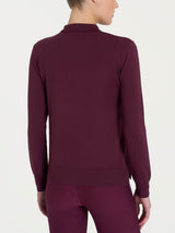 Polo Four Seasons morado para mujer - Ragno