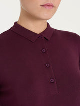 Polo Four Seasons morado para mujer - Ragno