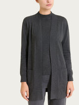 Cardigan con bottoni Four Seasons Neri Donna - Ragno