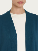 Cardigan con bottoni Four Seasons Blu Donna - Ragno