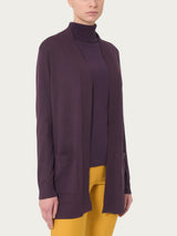 Cardigan con bottoni Four Seasons Viola Donna - Ragno