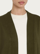 Cardigan con bottoni Four Seasons Verdi Donna - Ragno
