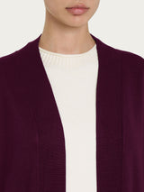 Cardigan con bottoni Four Seasons Viola Donna - Ragno