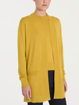 Cardigan lungo Four Seasons Gialli Donna - Ragno