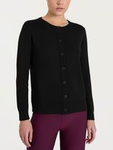 Cardigan con bottoni Four Seasons Neri Donna - Ragno