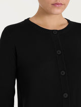 Cardigan con bottoni Four Seasons Neri Donna - Ragno