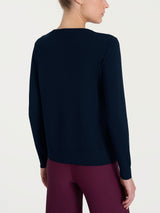 Cardigan con bottoni Four Seasons Blu Donna - Ragno