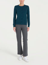 Cardigan con bottoni Four Seasons Blu Donna - Ragno