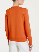 Cardigan con bottoni Four Seasons Arancioni Donna - Ragno