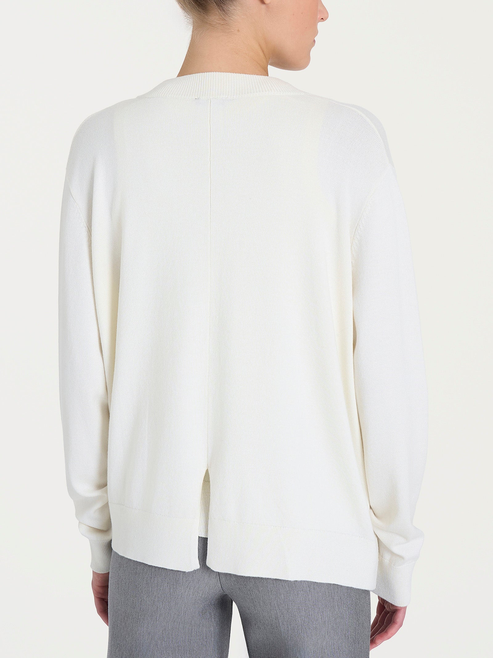 Cardigan corto Four Seasons Bianchi Donna - Ragno