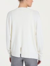 Cardigan corto Four Seasons Bianchi Donna - Ragno