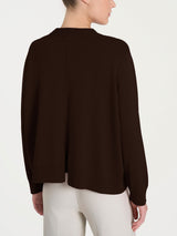 Cardigan corto Four Seasons Marroni Donna - Ragno