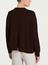 Cardigan corto Four Seasons Marroni Donna - Ragno