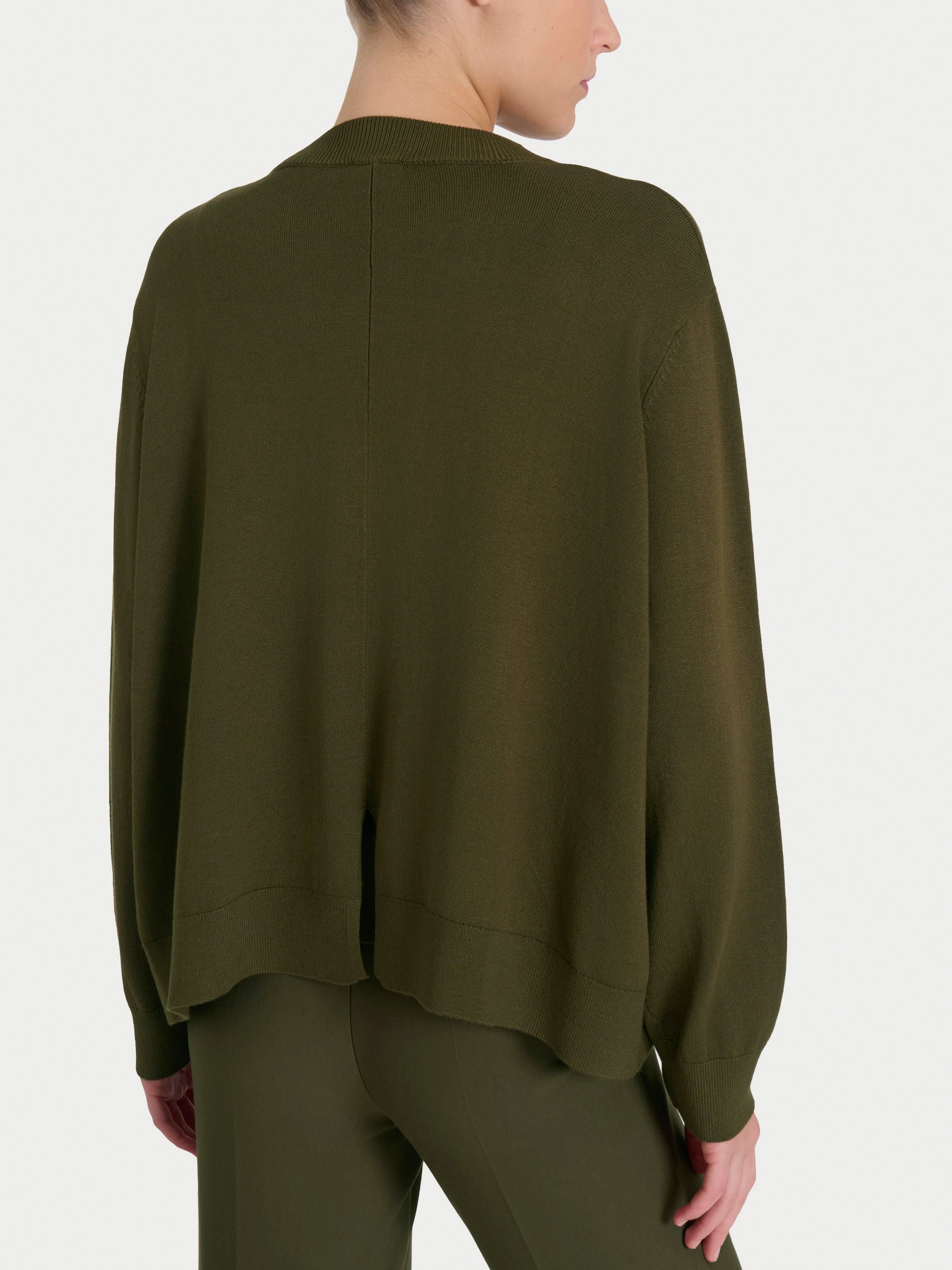 Cardigan corto Four Seasons Verdi Donna - Ragno