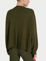 Cardigan corto Four Seasons Verdi Donna - Ragno