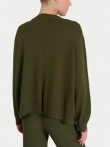 Cardigan corto Four Seasons Verdi Donna - Ragno