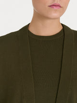 Cardigan corto Four Seasons Verdi Donna - Ragno