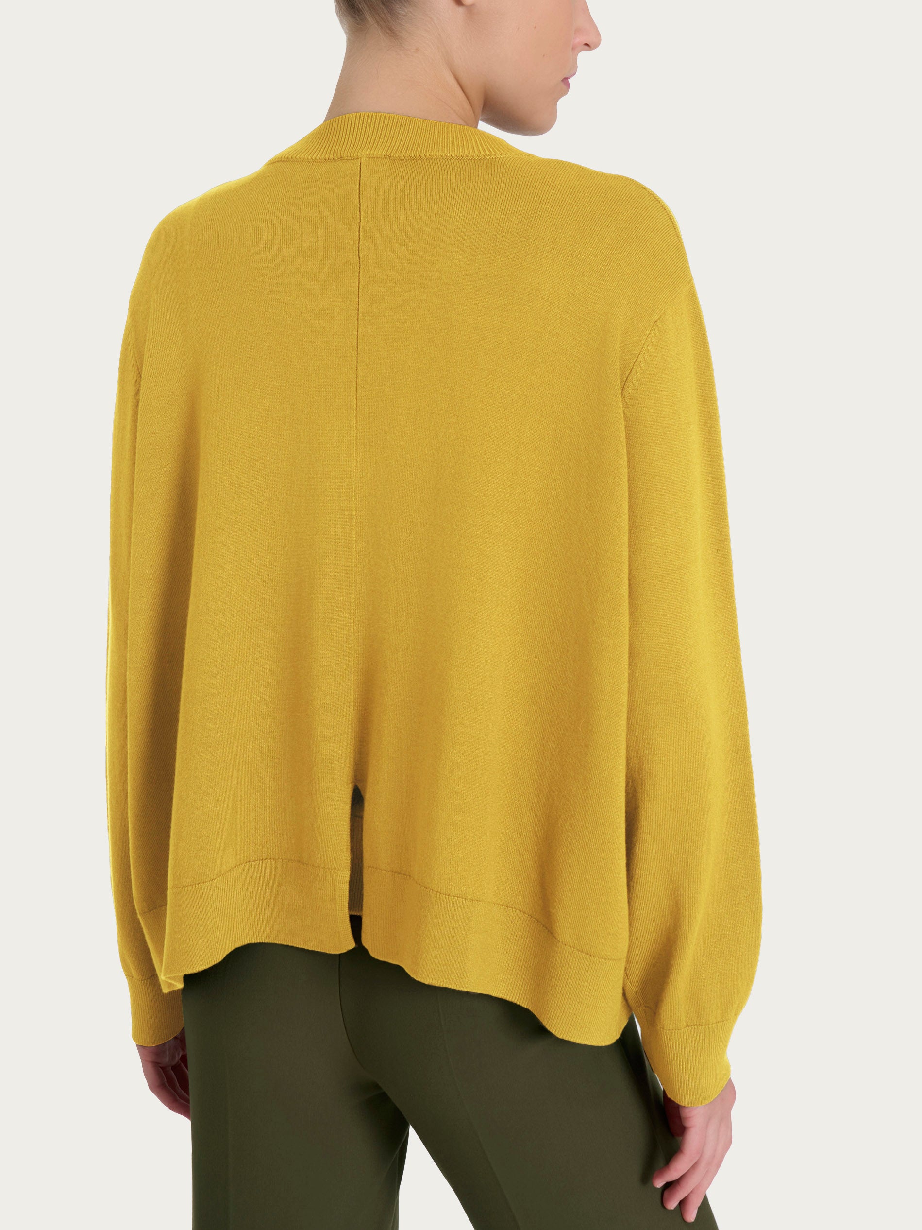 Cardigan corto Four Seasons Gialli Donna - Ragno