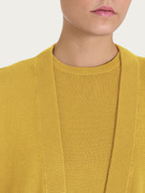 Cardigan corto Four Seasons Gialli Donna - Ragno