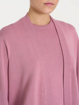 Cárdigan corto Four Seasons rosa para mujer - Ragno