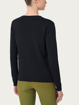Maglia con scollo a V Four Seasons Neri Donna - Ragno