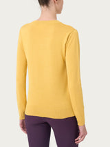 Maglia con scollo a V Four Seasons Gialli Donna - Ragno