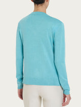 Maglia con scollo a V Four Seasons Azzurri Donna - Ragno