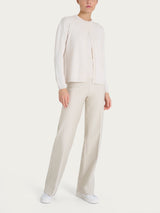 Cardigan corto con due bottoni Four Seasons Bianchi Donna - Ragno