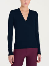 Maglia a portafoglio Four Seasons Blu Donna - Ragno