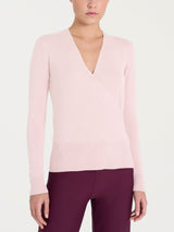 Maglia a portafoglio Four Seasons Rosa Donna - Ragno