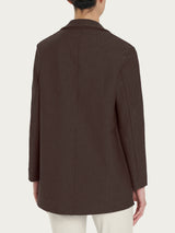 Blazer destrutturato in tessuto Compact - - Ragno
