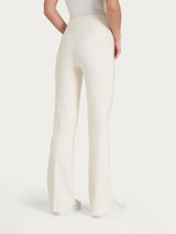 Pantalone flare in tessuto Compact Bianchi Donna - Ragno