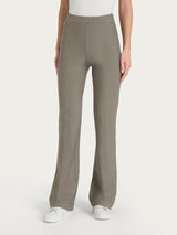 Pantalone flare in tessuto Compact Grigi Donna - Ragno