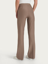 Pantalone flare in Compact Marroni Donna - Ragno