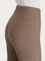 Pantalone flare in Compact Marroni Donna - Ragno