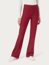 Pantalone flare in Compact Rossi Donna - Ragno